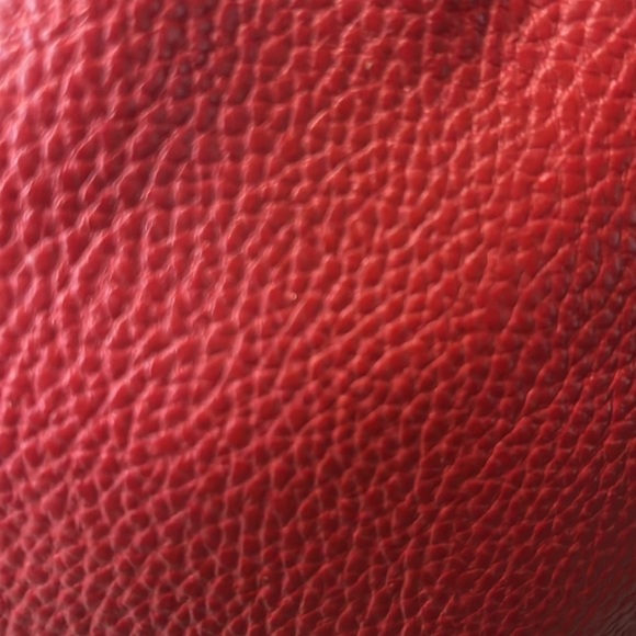 Steve Madden Crossbody shoulder bag NWOT Red VEGAN 1/2 Leather 1/2 Suede Look - Picture 10 of 14